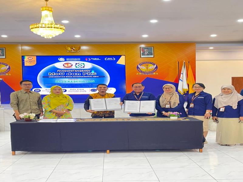 UNBIM Jadi Kampus Percontohan Kerja Sama APTIRMIKI dan BPJS Corporate University
